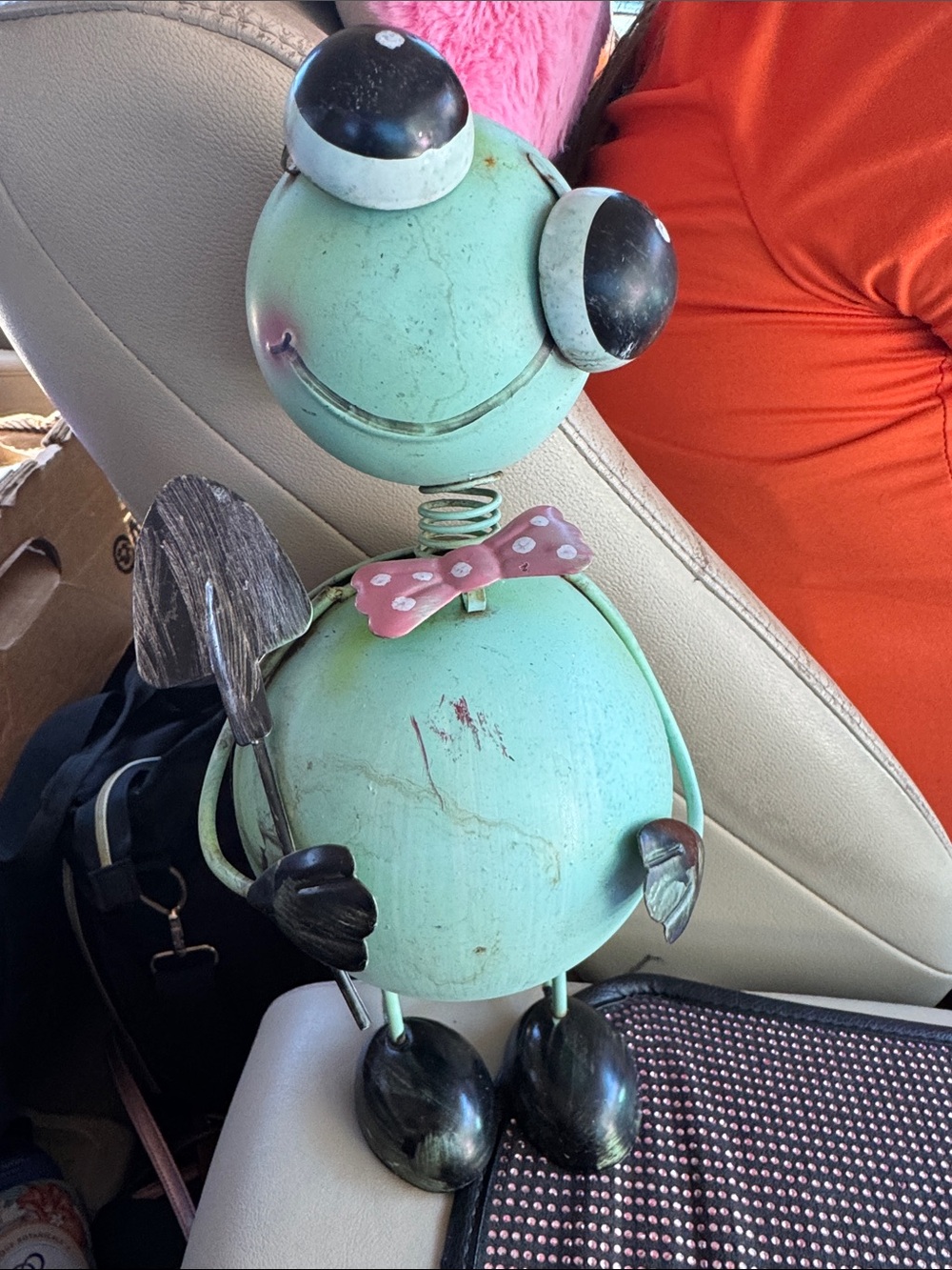 12” Vintage 2005 Metal Turtle Outdoor Home Decor